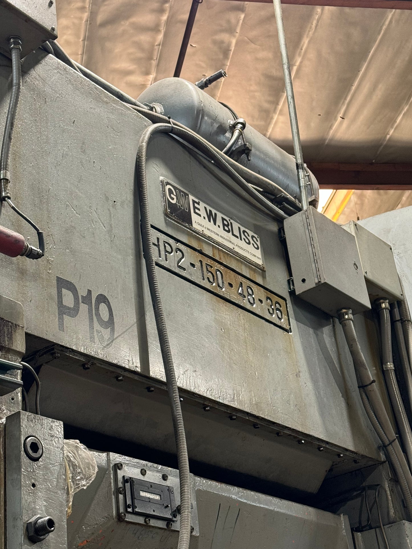 Bliss 150 Ton Straight Side Press