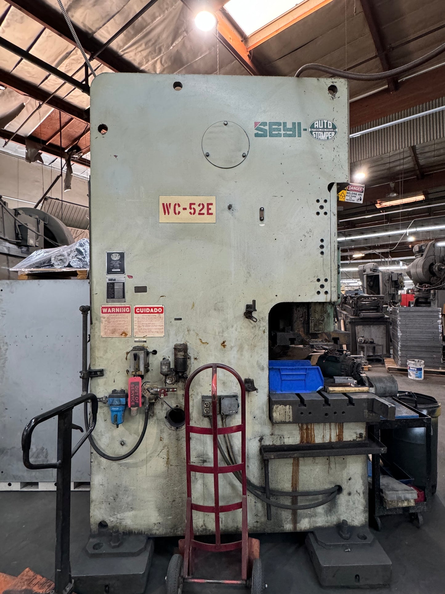 Seyi 121 Ton Gap Frame Press