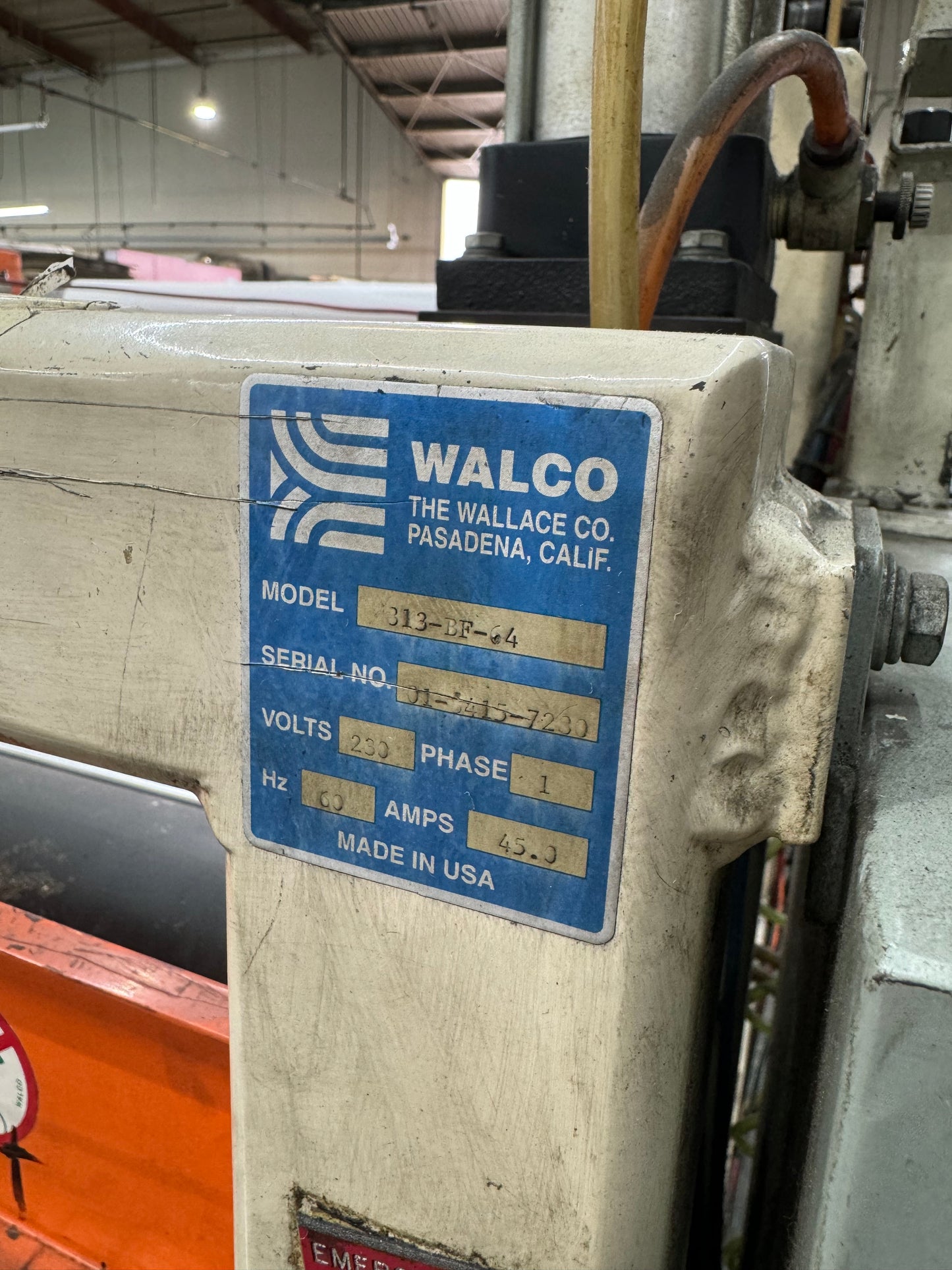 Walco Laminator Model 313-BF-64
