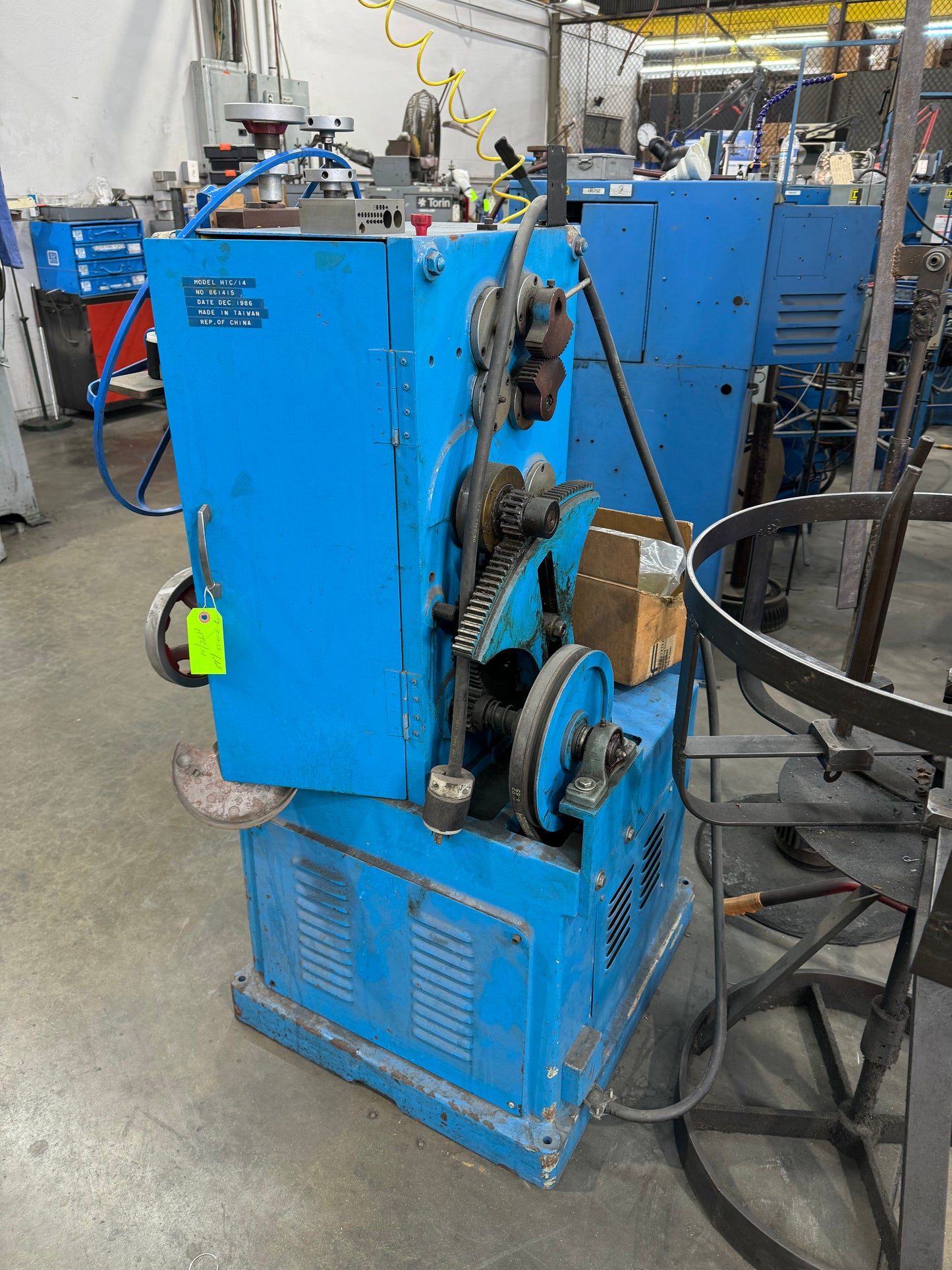 HTC 14 Coiling Machine