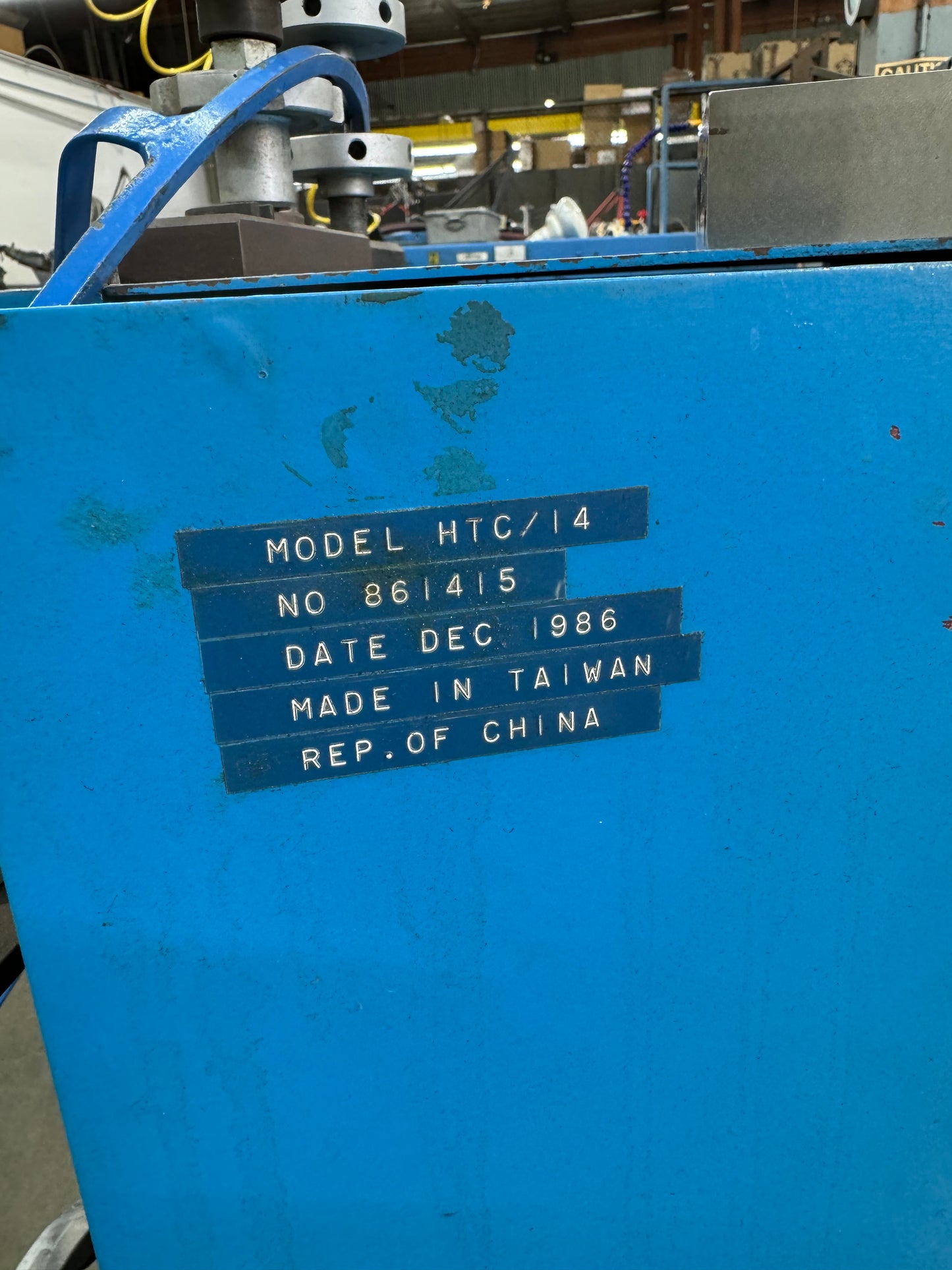 HTC 14 Coiling Machine