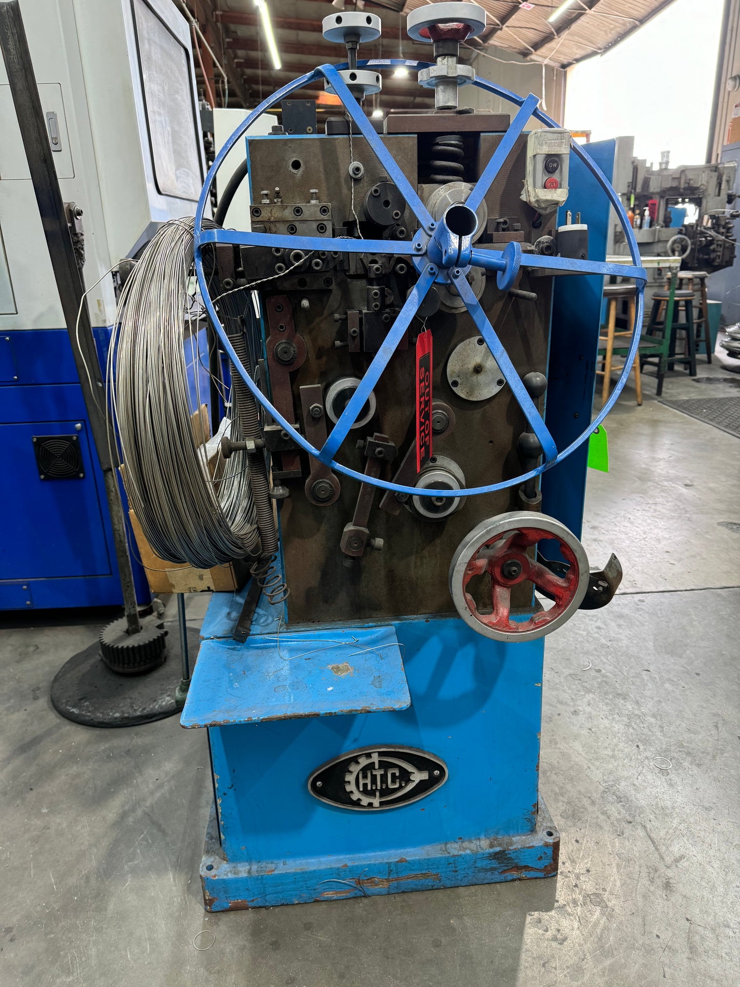 HTC 14 Coiling Machine