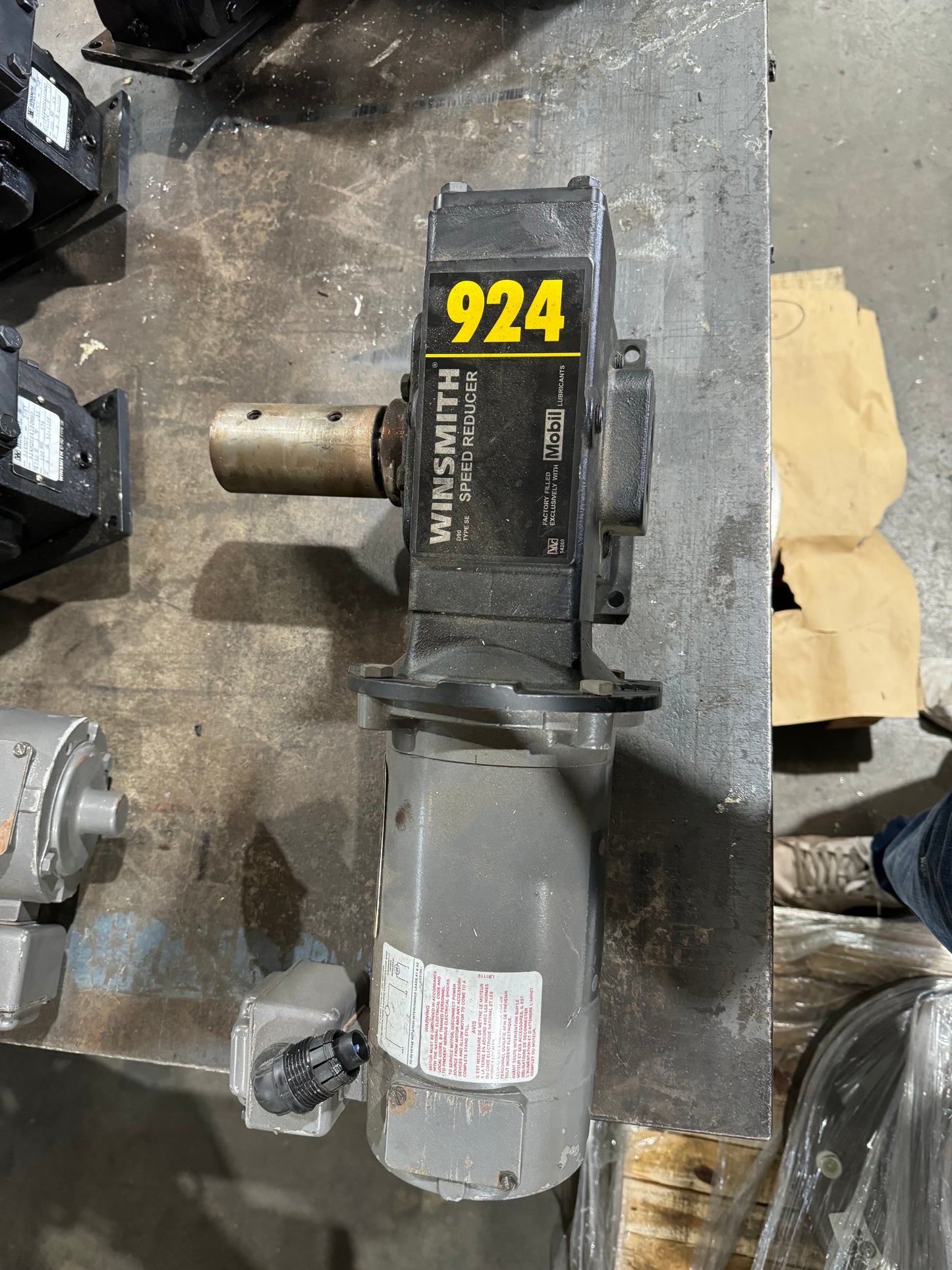 WinSmith SE 24 Encore DC Motor .25 HP