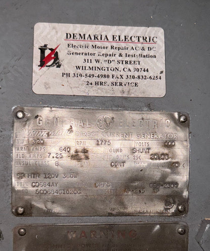 General Electric DC Motor