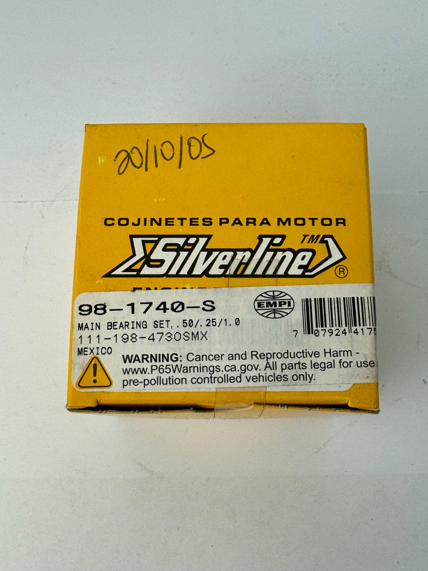 Silverline Engine Bearing 98-1740-S