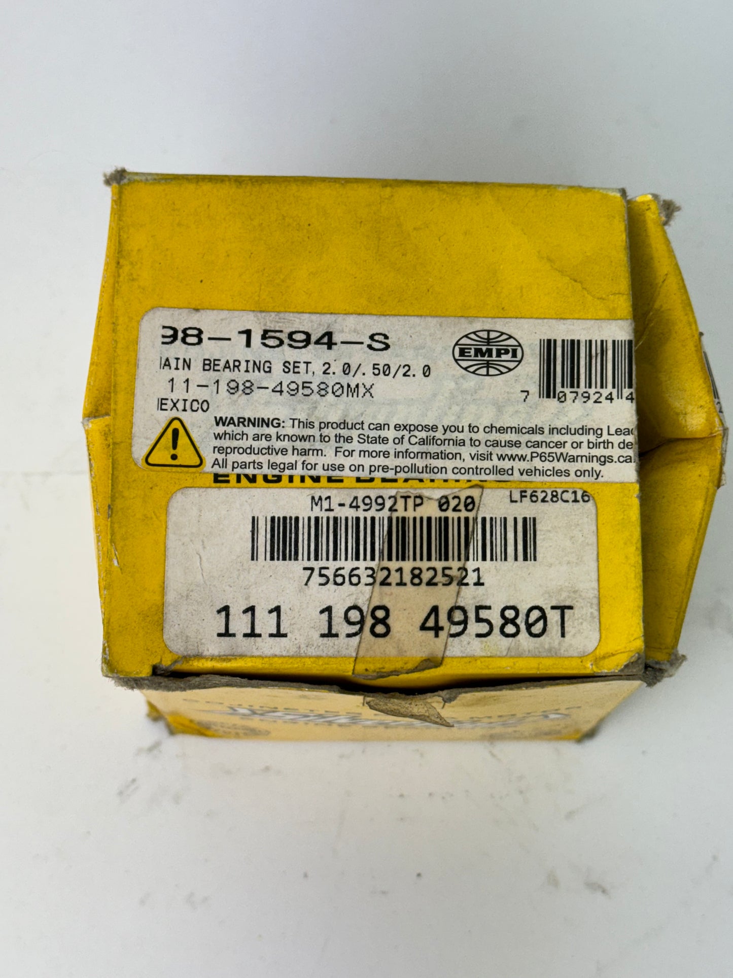 Silverline Engine Bearing 111-198-49580T