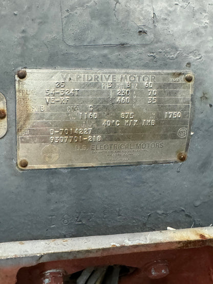 Varidrive Motor 25 HP
